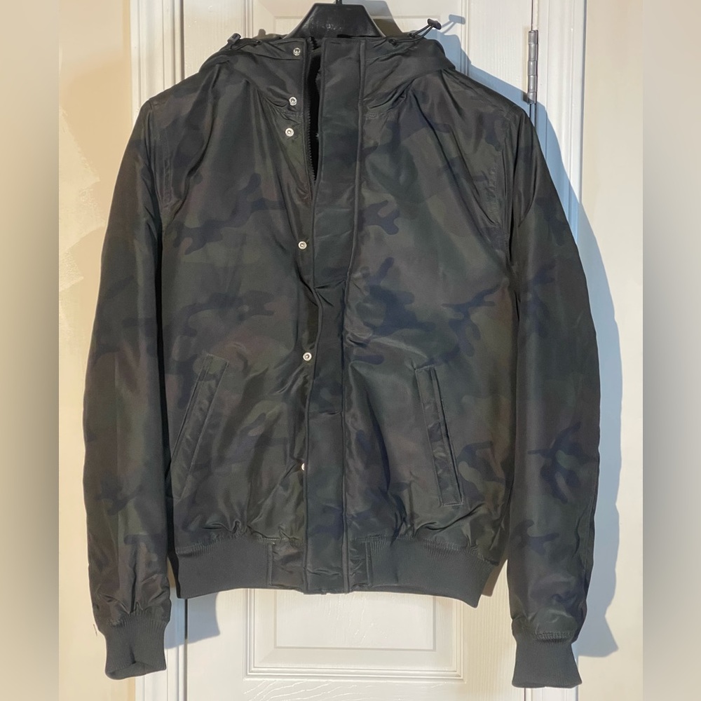 Camouflage Divided by H&M Padded Hooded Jacket